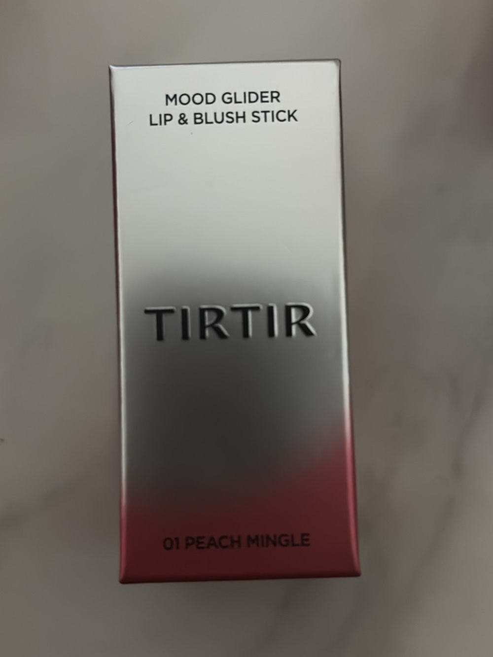 TIRTIR Mood Glider Lip & Blush Stick — Peach Mingle (01)